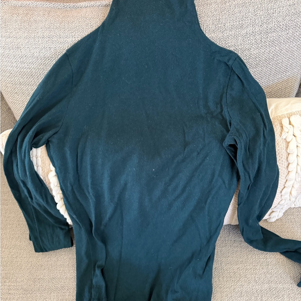 Club Monaco Dark Teal Turtleneck Sweater